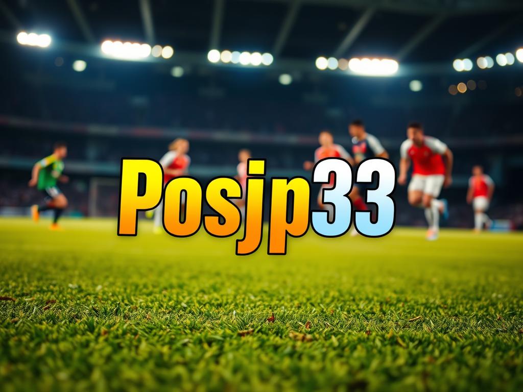 Update Liga & Pertandingan Posjp33: Skor, Jadwal, dan Hasil Terbaru